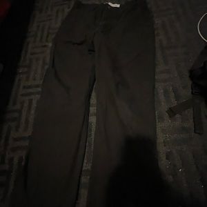 old navy black 18 size taper pants